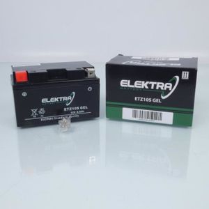 BATTERIE VÉHICULE Batterie Elektra YTZ10S Gel / 12V 8.5Ah pour moto 