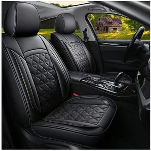 Housse de sièges universel en suede/cuir/textile 'Iconic' Noir/Gris -  11-pièces - adapté aux Side-Airbags AutoStyle - #1 in auto-accessoires