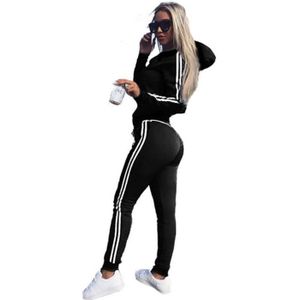 Ensemble Jogging Femme Hiver Chic Et Elegant Tenue De Sport Complet Manches  2 Pièces SportswearLongues Haut Et Bas De Jogging . Couleur de l'image -  Cdiscount Prêt-à-Porter