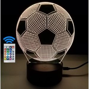 Ballon de Football lumineux Super brillant, éclairage LED, pour  entraînement nocturne, pour l'extérieur - Cdiscount Sport