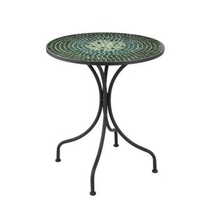 Table De Jardin Ronde Metal Pas Cher