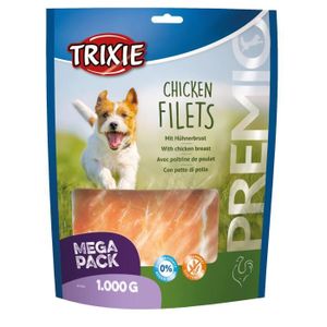 BOITES - PATÉES TRIXIE Filets au poulet Premio - 1kg - Pour chien