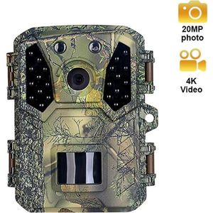 PIÈGE PHOTOGRAPHIQUE Caméra de Chasse 4K 20MP étanche Chasse Trail - 0,