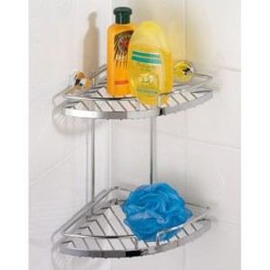 après-shampoing étagère pour shampoing Support de douche mural pour panier de rangement auto-adhésif sans perçage savon et salle de bain 