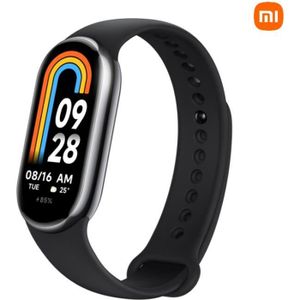 Montre connectée sport Montre Connectée XIAOMI Smart Band 8 Noir Bracelet