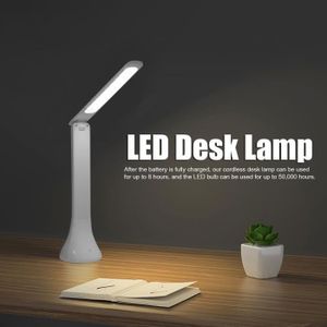 Lampe de bureau, suspension anti-gravité, lampe de table LED avec fonction  de charge sans fil pour téléphone portable, lampe de bureau pour la maison,  le bureau, peut supporter 2 kg : 