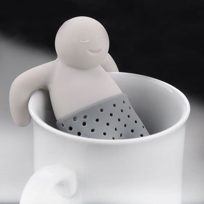 Infuseur à thé en forme de scaphandrier en silicone boule a thé drole -  Cdiscount Maison