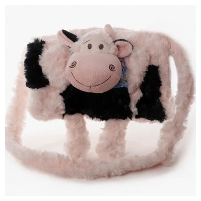 tachi Doudou vache noir et blanc peluche assise 18 cm peluche avec yeux  brodés : : Jeux et Jouets