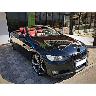 Calandre Grille Noir Brillant Pour BMW Série 3 E92 E93 Coupé Cabriolet 2010-2013 - Remplacement Parfait