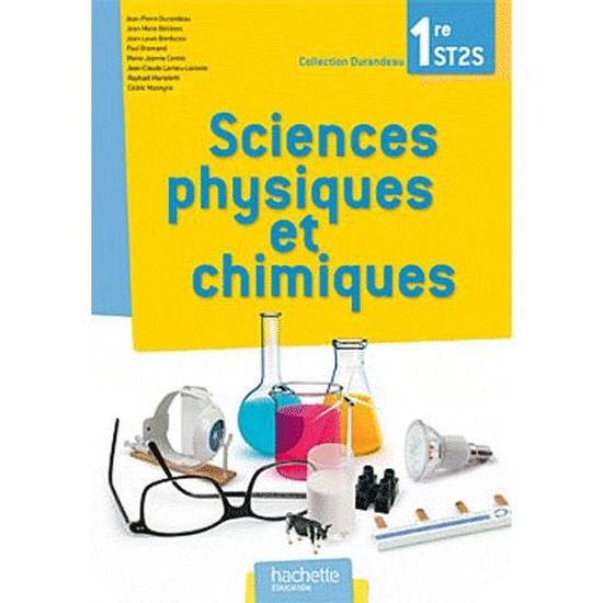 Sciences physiques et chimiques 1e ST2S Cdiscount Librairie — free download