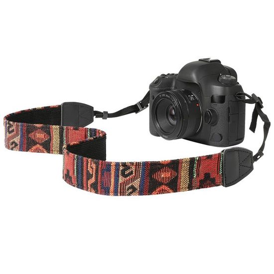 YOSOO Lanière de caméra Sangle de Caméra Universelle Bandoulière Réglable pour Canon/Nikon/Sony YOSOO Lanière de caméra Sangle de Caméra Universelle Bandoulière Réglable pour Canon/Nikon/Sony