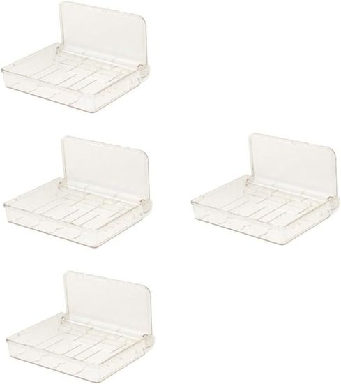 4 Pièces Record Support Mural Stockage Étagère Magnétique