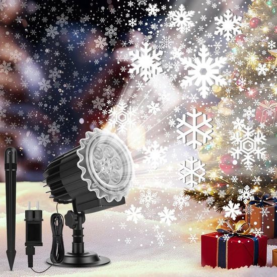 Halloween Led Projecteur Noël Exterieur Intérieur, Ip67 Projecteur Étanche Éclairage, 15W