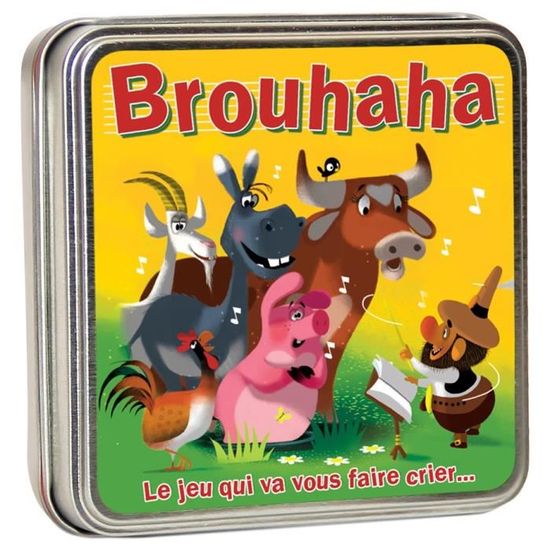 Asmodee Jeu de cartes Asmodee Jeu d'ambiance complet Brouhaha 