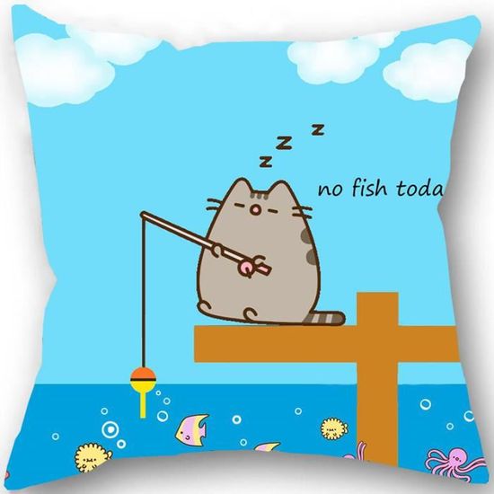 HXPLN Oreiller mignon en peluche en forme de chat, oreiller chat pudding avec poupées chaton, jouets en peluche amovibles, cadeau créatif pour HXPLN Oreiller mignon en peluche en forme de chat, oreiller chat pudding avec poupées chaton, jouets en peluche amovibles, cadeau créatif pour