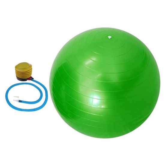 Ballon De Fitness Spirit TCR 75 Cm Avec Pompe - Ballon De Yoga, Ballon De Bureau