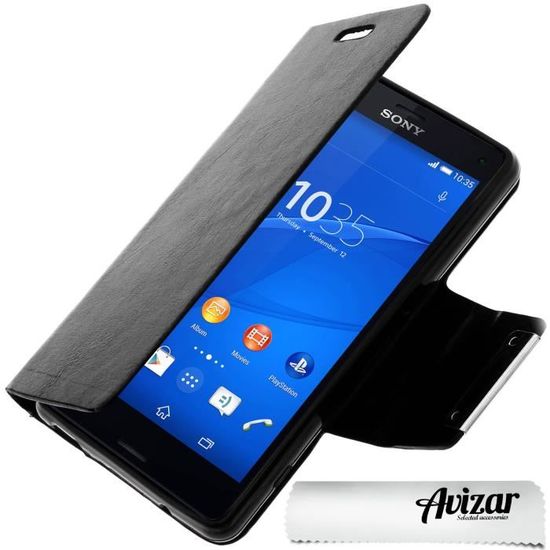 Étuis, housses et coques noirs Pour Sony Xperia X Compact pour téléphone mobile et assistant personnel (PDA