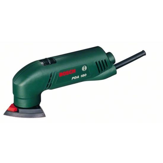 Bosch PDA 180, Ponceuse d'angle, 18400 OPM, 180 W, 1,1 kg, 1,5 mm, 0,75 mm