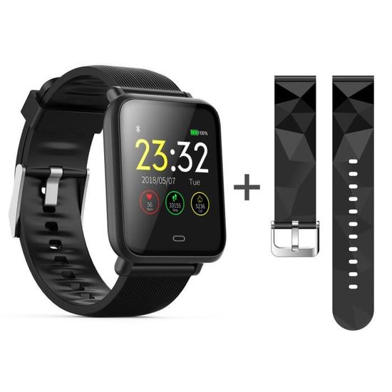Montre Smart Watch Diggro Q9 Pression Arterielle Frequence Cardiaque Montre IP67 Etanche Sport Fitness Tracker Montre Hommes Femmes Cdiscount Telephonie