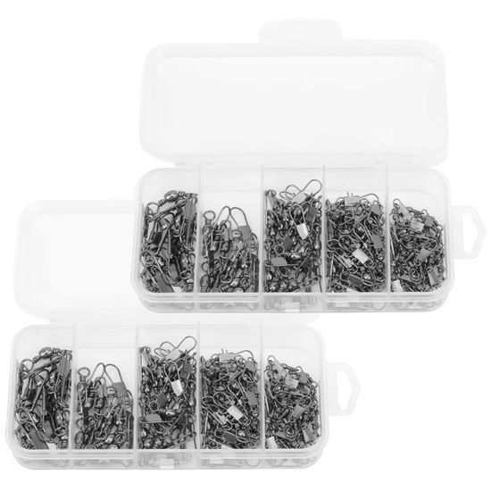 Anneaux De Pêche Split Rings En Acier Inoxydable - Lot De 50/100, Plusieurs Tailles - 8