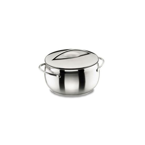 Olla super alta con tapa vitrocor de Lacor