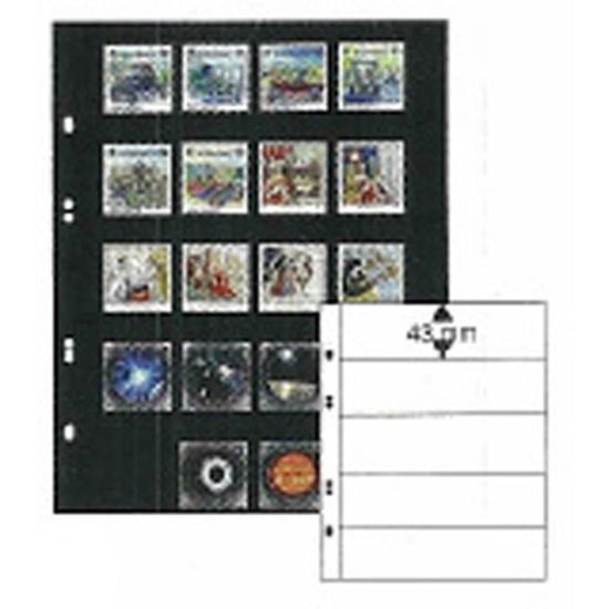 Inserts pour collection de timbres - Album de collection de timbres 12 Inserts pour collection de timbres - Album de collection de timbres 12