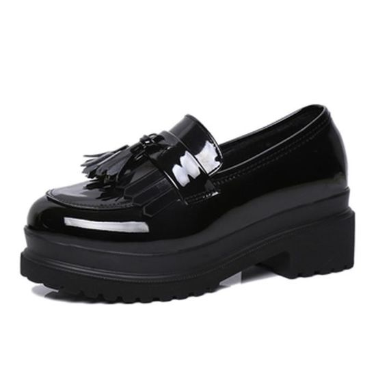mocassin femme a talon