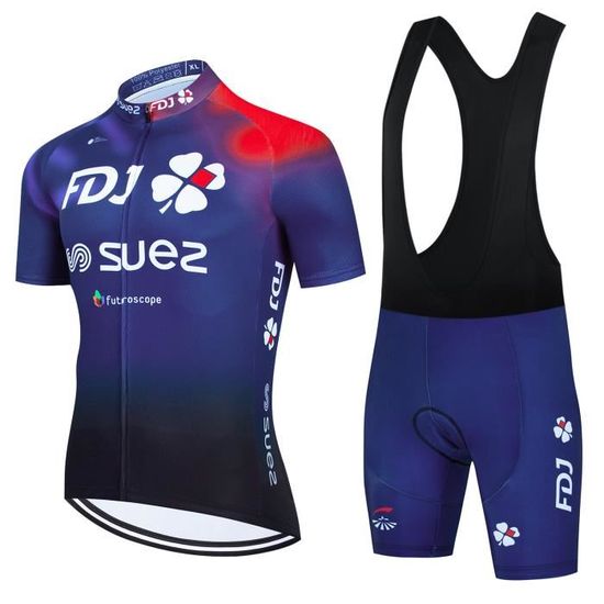 Maillot de vélo Hommes Maillot de Cyclisme Vêtements de vélo à Manches Courtes Haut de Route de Montagne Maillot de Course VTT Chemises Respirantes Vêtements de Sport d'été Noir Taille L