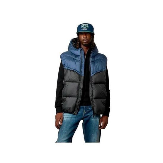 Veste En Jean Bicolore Kaporal Mills Pour Homme - Taille S, Excellent état, Coupe Regular