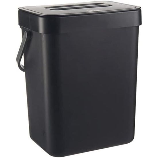 Petit Bac à Compost De Cuisine 3L - Avec Couvercle Et Anneau De Pression, Parfait Pour Le Comptoir - 14