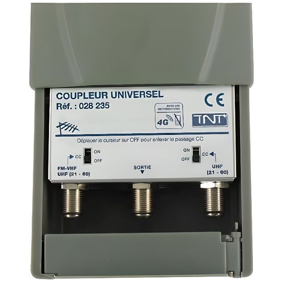 Coupleur universel SEDEA 2 entrées (FM VHF UHF + UHF) Cdiscount — free download