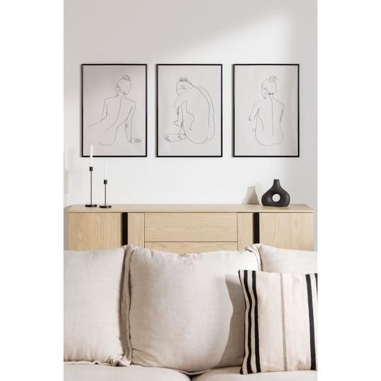 sklum-lot-de-3-affiches-d-coratives-50x70-cm-iznate-gris-taupe-clair