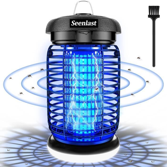 Lampe Anti-moustiques électrique Ultraviolette 4 Pcs, Lampe Anti-mouches Lampe Anti-mouches électrique Cuisine, Chambre, Salle à Manger | Leroy Merlin