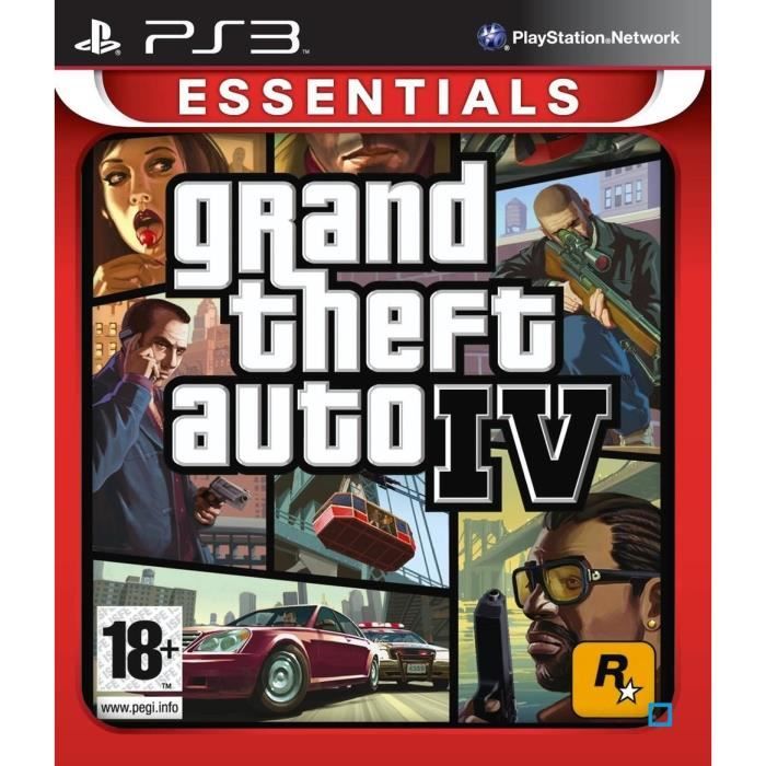 Just For Games Gta IV Complete Essentials Jeu PS3