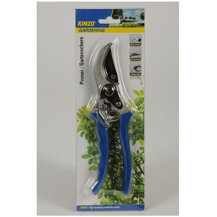 Secateur de Jardinage - Haute qualite - 21,5 cm - Acier - 29336