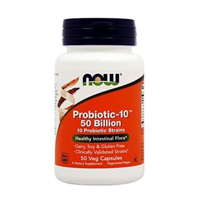 Probiotique-10™ 50 50 caps Standard Now Foods Pack Nutrition Sportive