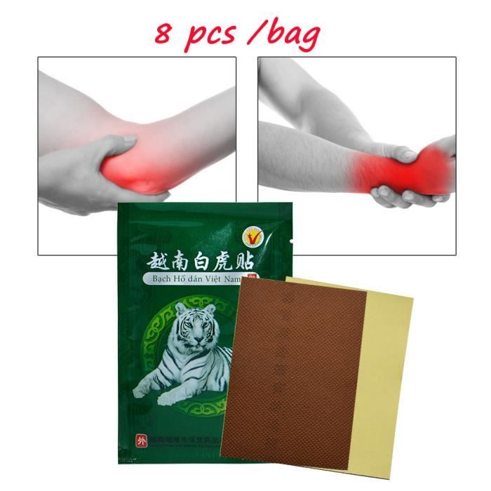 8pcs patch anti-douleur frottement musculaire os arthrite plâtre médicamenteux ZJJ80806084