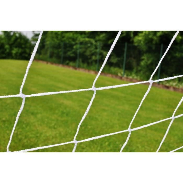 Filet pour but de foot 3x2m standard 2mm - blanc - TU