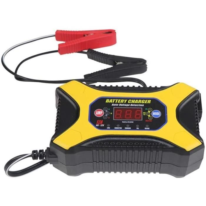Booster Batterie Chargeur Batterie Moto Chargeurs de Batterie De voiture Heavy Duty Batterie de voiture Chargeur 12v Smart Chargeu
