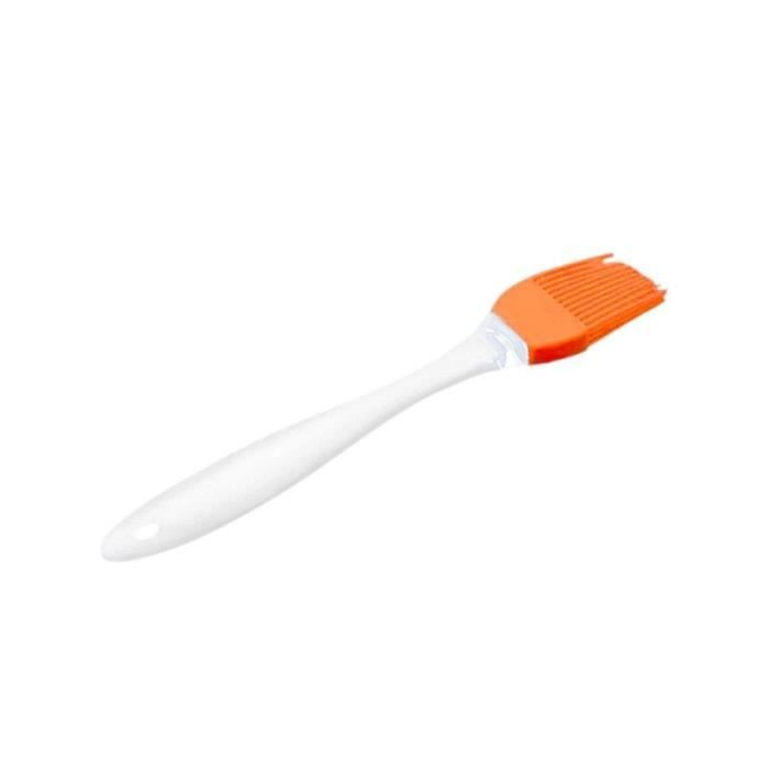 Pinceau de cuisine - brosse,Brosse à pâtisserie en Silicone BBQ Brosse à pâtisserie, cuisson, ustensiles de cuisson - Type Orange #B