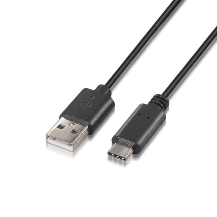 CABLING® Câble USB-C (sync - charge) pour Smartphones de Huawei, HTC, ZTE et plus - Longeur: 1m