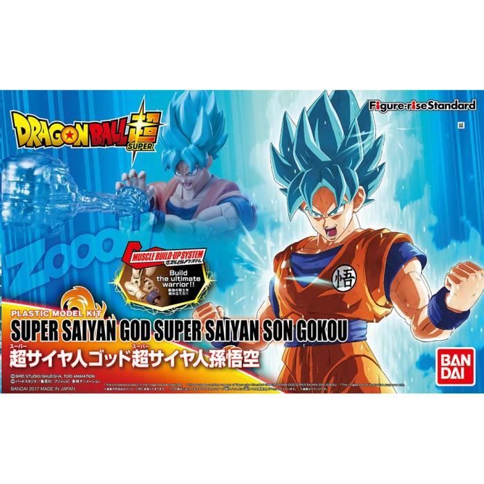 Figurine DRAGON BALL - Model Kit - Super Saiyan God Super Saiyan Son Goku