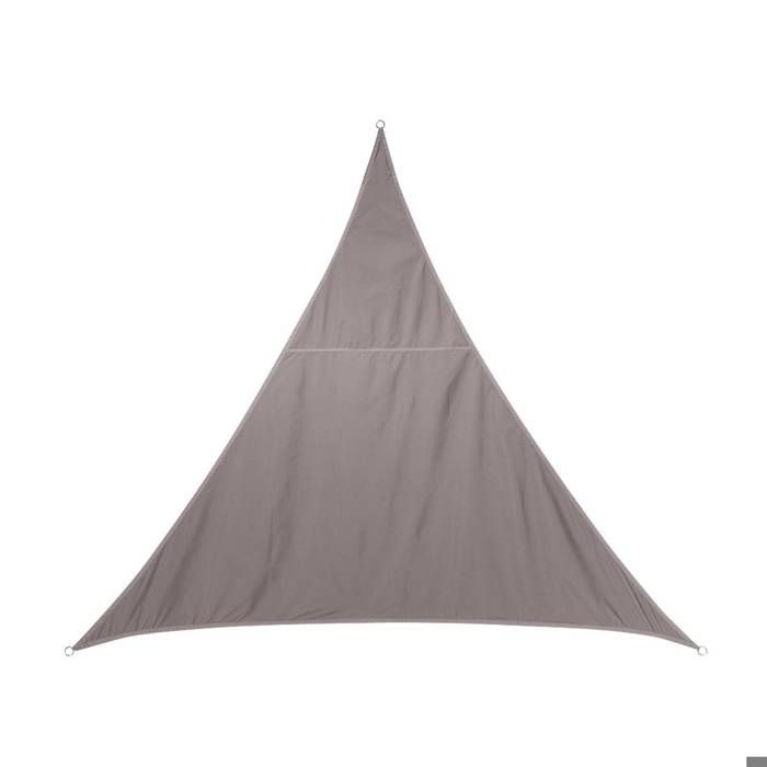 Voile d'ombrage triangulaire 3 x 3 x 3 m - Curacao - Taupe