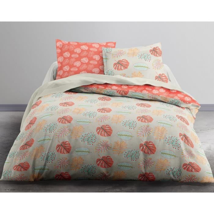 TODAY Parure de couette Enjoy MAYAS - 100% coton - 220x240cm