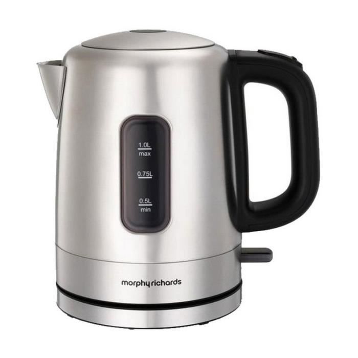 M101005EE - Bouilloire sans fil 1l 2200w inox MORPHY RICHARDS