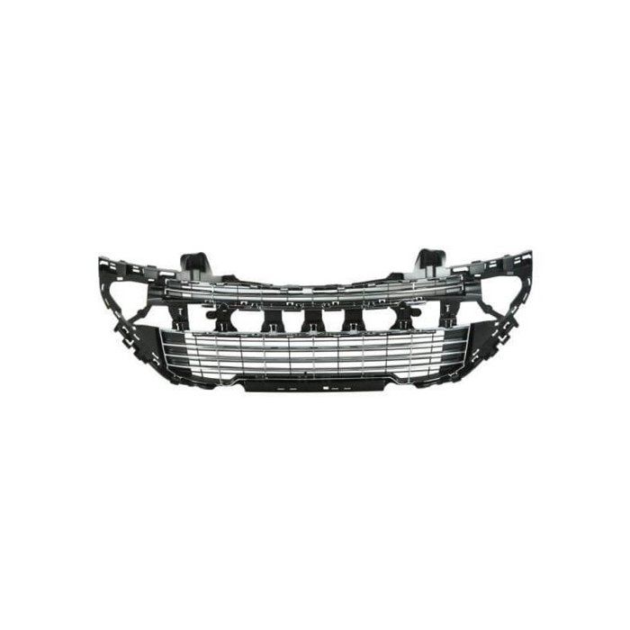 Grille Centrale Chromée Pour Pare-choc Avant Peugeot 308 1 (2007-2011) - Neuf D'origine