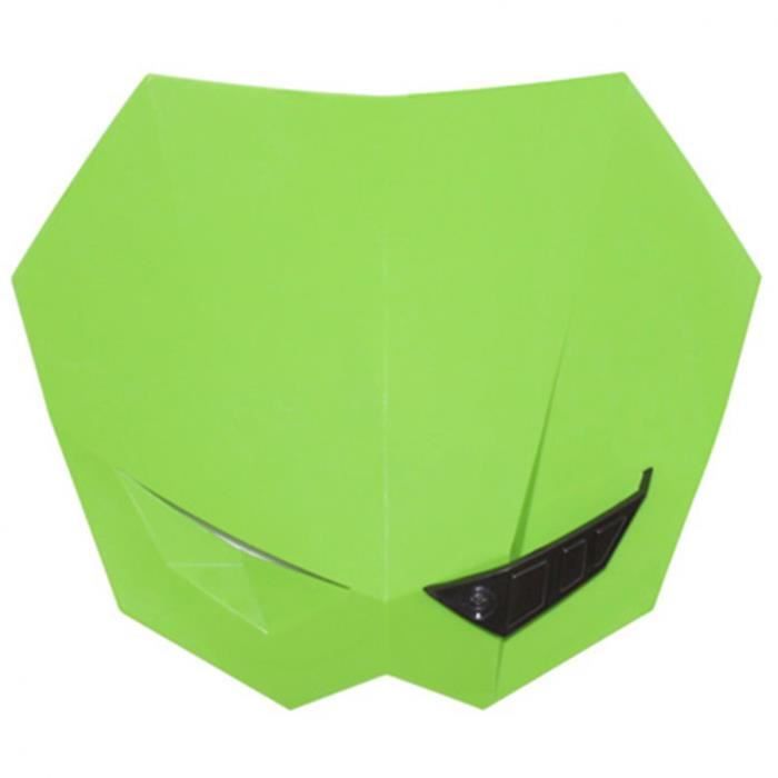 KIT CARROSSERIE TETE DE FOURCHE 50 A BOITE REPLAY RIVALE VERT KAWA SANS ECLAIRAGE (AVEC FIXATIONS)