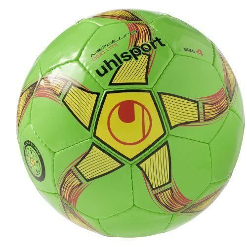 Ballon Uhlsport Futsal Medusa Anteo 350 Lite - vert/jaune/noir - Taille 4 (futsal)