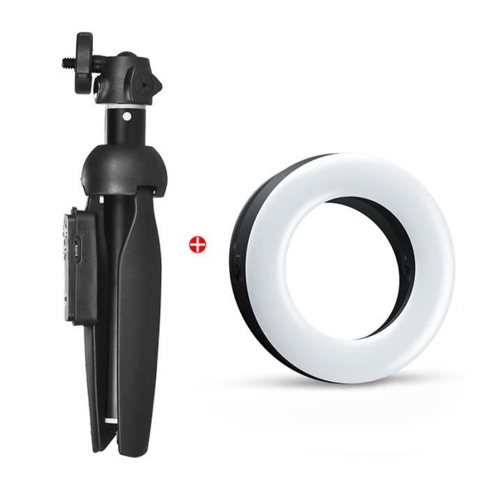Trépied extensible Selfie Stick YunTeng YT-9928 avec obturateur à distance Bluetooth,kit de combinaison (1)