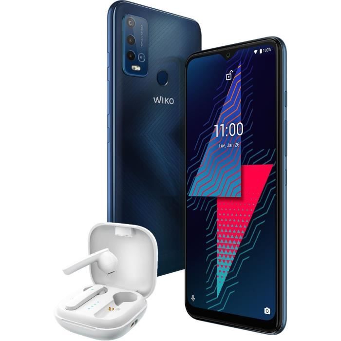 POWER U30 128GO + TWS CARBONE BLUE